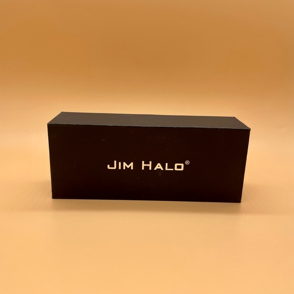 Jim Halo Oversized Shield Sunglasses Gradient Lens Rimless Glasses Men’s Women’s - Picture 8 of 9